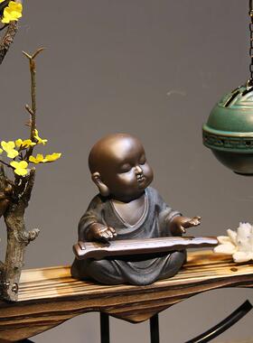 新中式禅意倒流香摆件客厅玄光电视柜家居软装饰品中国风茶室摆设