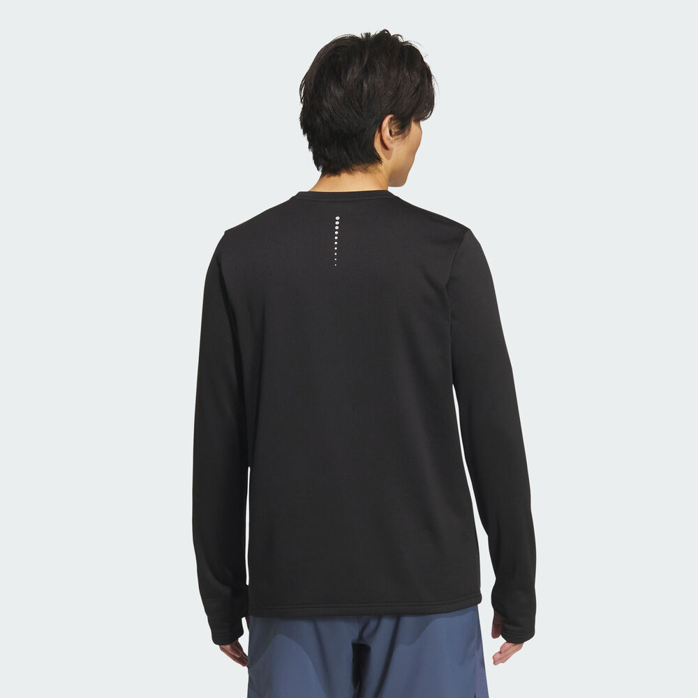 滔搏adidas阿迪达斯男女运动训练跑步休闲圆领长袖T恤KS3538 - 图0