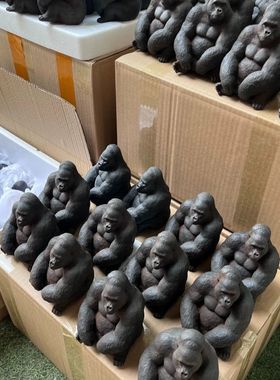 铸铁大猩猩防锈鱼缸沉底