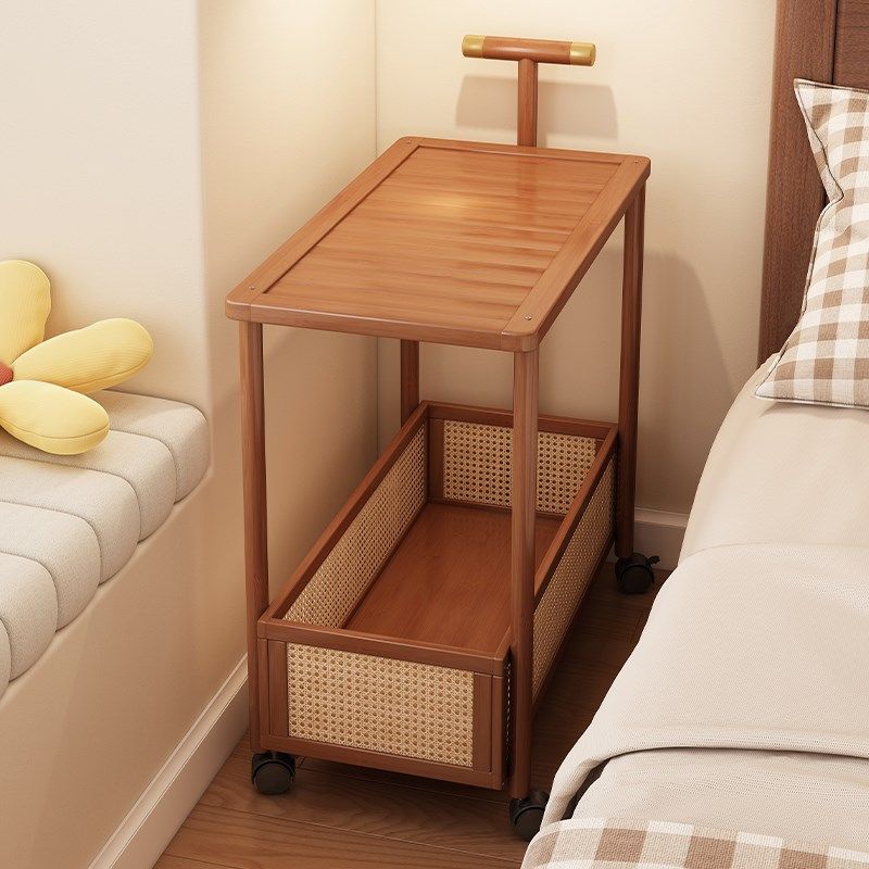 床边置物架落地式可移动小推w车夹缝收纳架卧室新款床头柜替代神,淘宝优惠券,粉丝福利购,淘宝优惠卷