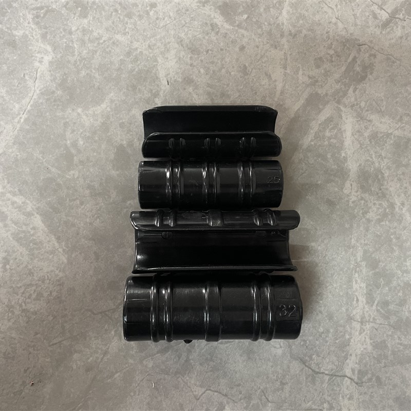 包邮大棚配件黑色合金塑料压膜卡钢管卡扣夹子薄膜卡白正反卡 - 图1