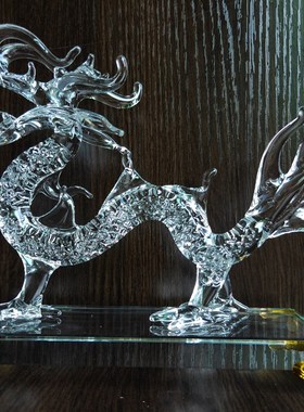 包邮水晶十二生肖家居摆件鼠牛虎兔龙蛇马羊猴鸡狗猪汽车装饰礼品