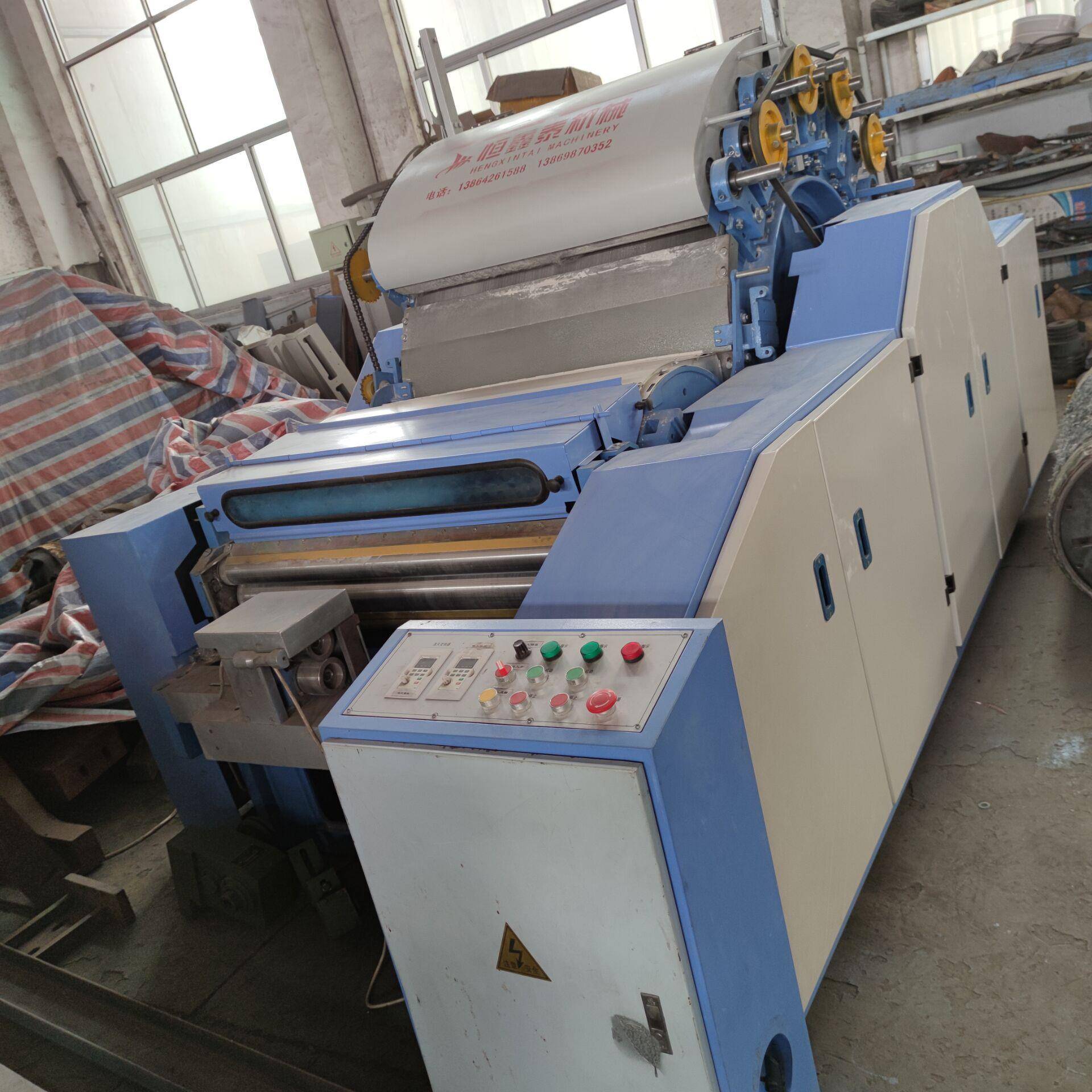 厂家供应羊绒粗纺棉麻梳理设备全自动毛纺前纺织机械设备 - 图1