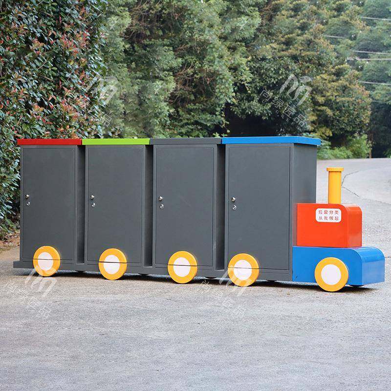 户外四分类果皮箱个性化垃圾箱商场小区学校道路不锈钢环卫垃圾箱,淘宝优惠券,粉丝福利购,淘宝优惠卷