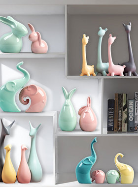 酒柜小摆件创意家居好物轻奢风客厅电视柜玄关Q桌面高档网红装饰