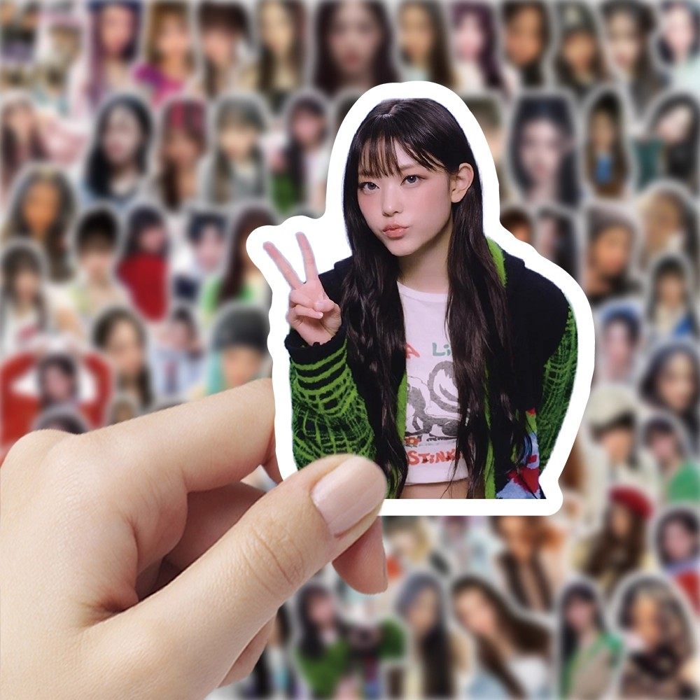 200张韩国女团NewJeans贴纸李惠仁哈妮姜海粼金玟池装饰防水贴画,淘宝优惠券,粉丝福利购,淘宝优惠卷