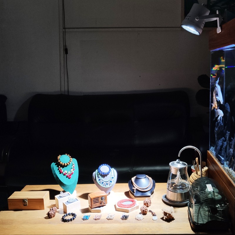 高亮锂电充电夹式夹子灯led射灯补聚光无线移动夜市摆地摊长续航 - 图0