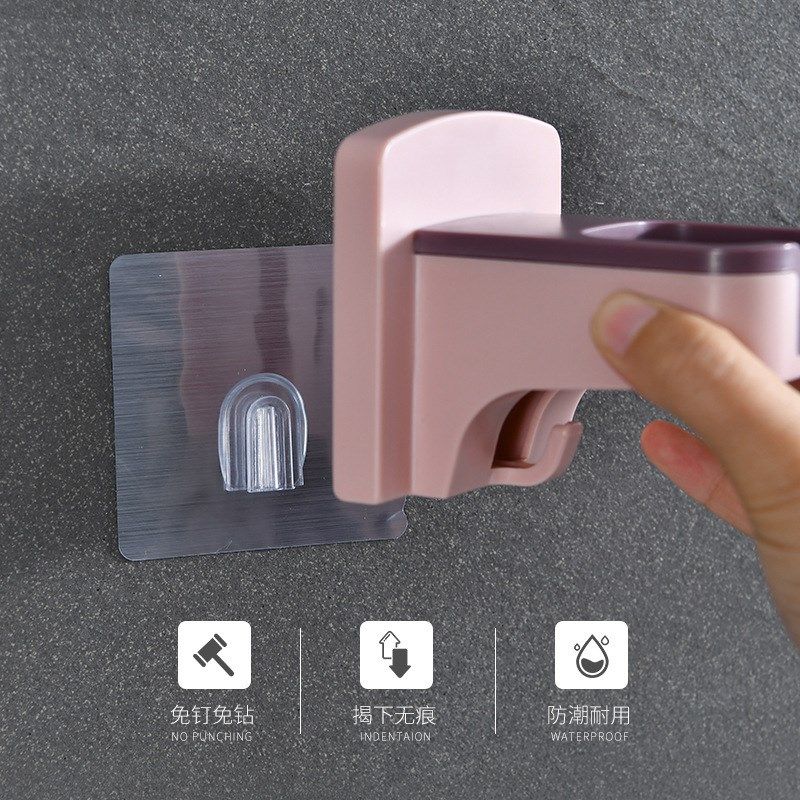 懒人免手拿!免打孔壁挂式电吹风机支架筒置物卫生间浴室墙上收纳,淘宝优惠券,粉丝福利购,淘宝优惠卷