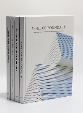 现代装饰翻页外文建筑真书样板房别墅售楼处办公室书房桌面