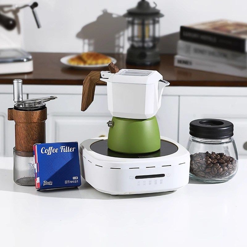 oo摩卡壶装意式浓缩煮咖啡壶电陶炉家用小型手磨咖啡,淘宝优惠券,粉丝福利购,淘宝优惠卷