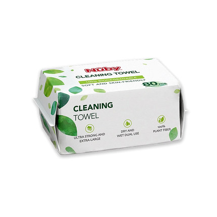 努比Nuby植物柔巾棉柔巾干湿两用手口巾成人洗脸巾洁肤巾植物纤维