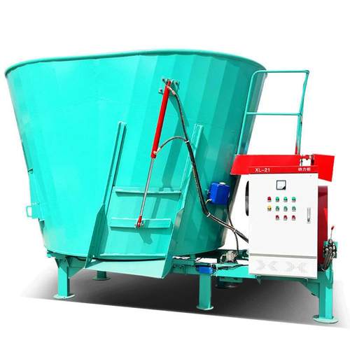 养牛场卧式拌草机四角称重TMR搅拌机16立方双轴草料混合机 - 图3