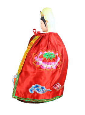 观音披风斗篷神像披肩佛衣双龙袍佛像观音娘娘30cm50cm荷花凤凰