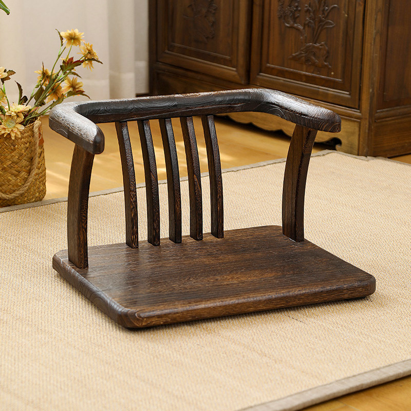 实木靠背圈椅榻榻米座椅小椅子家用喝茶椅休闲椅阳台凳子飘窗矮椅,淘宝优惠券,粉丝福利购,淘宝优惠卷