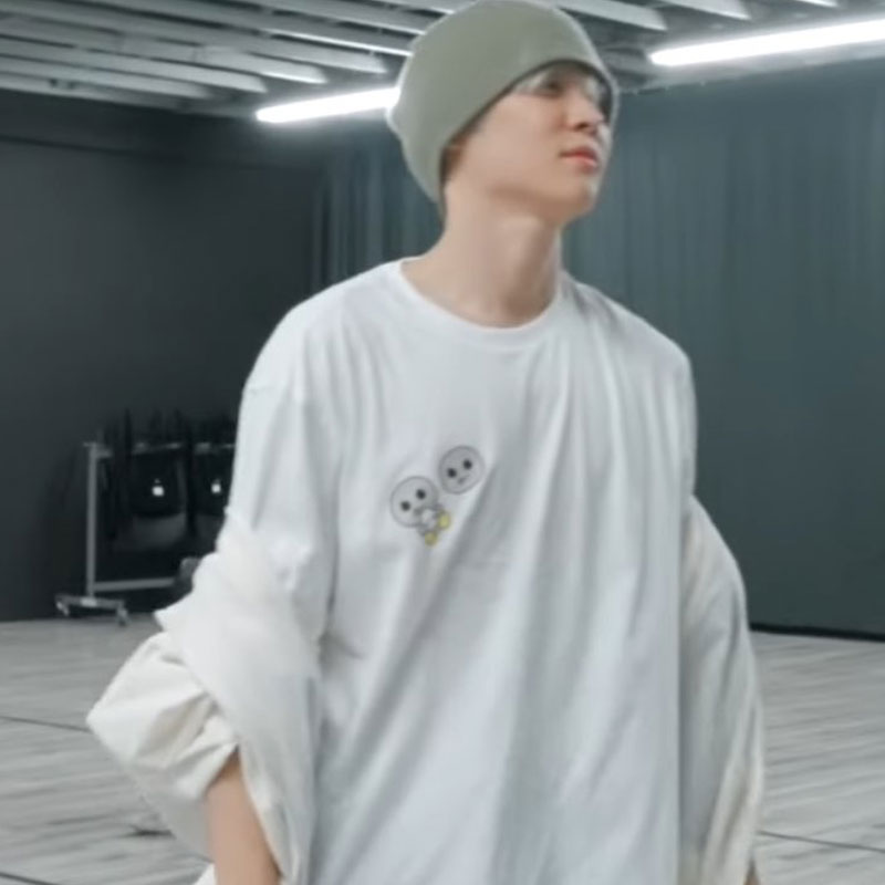 RIIZE周边卡通印花衣服应援将太郎宋银硕朴元彬同款短袖T体恤纯棉 - 图2