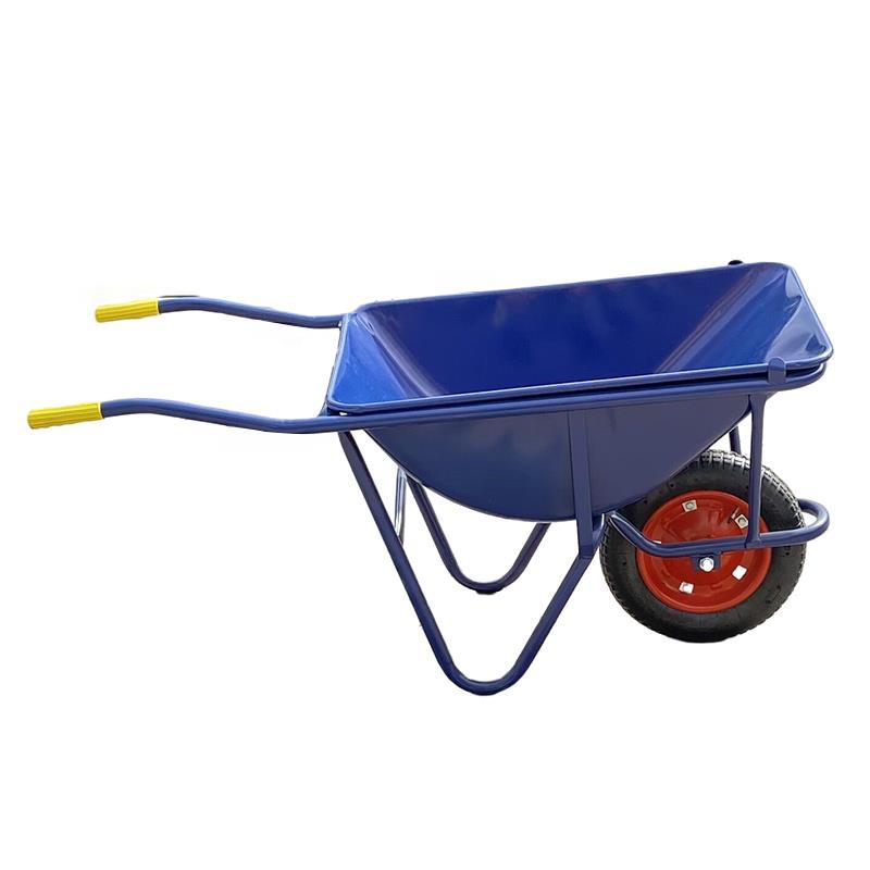 独轮车农用手推车单轮工地家用双轮小推车花园艺垃圾小斗车搬运车 - 图3