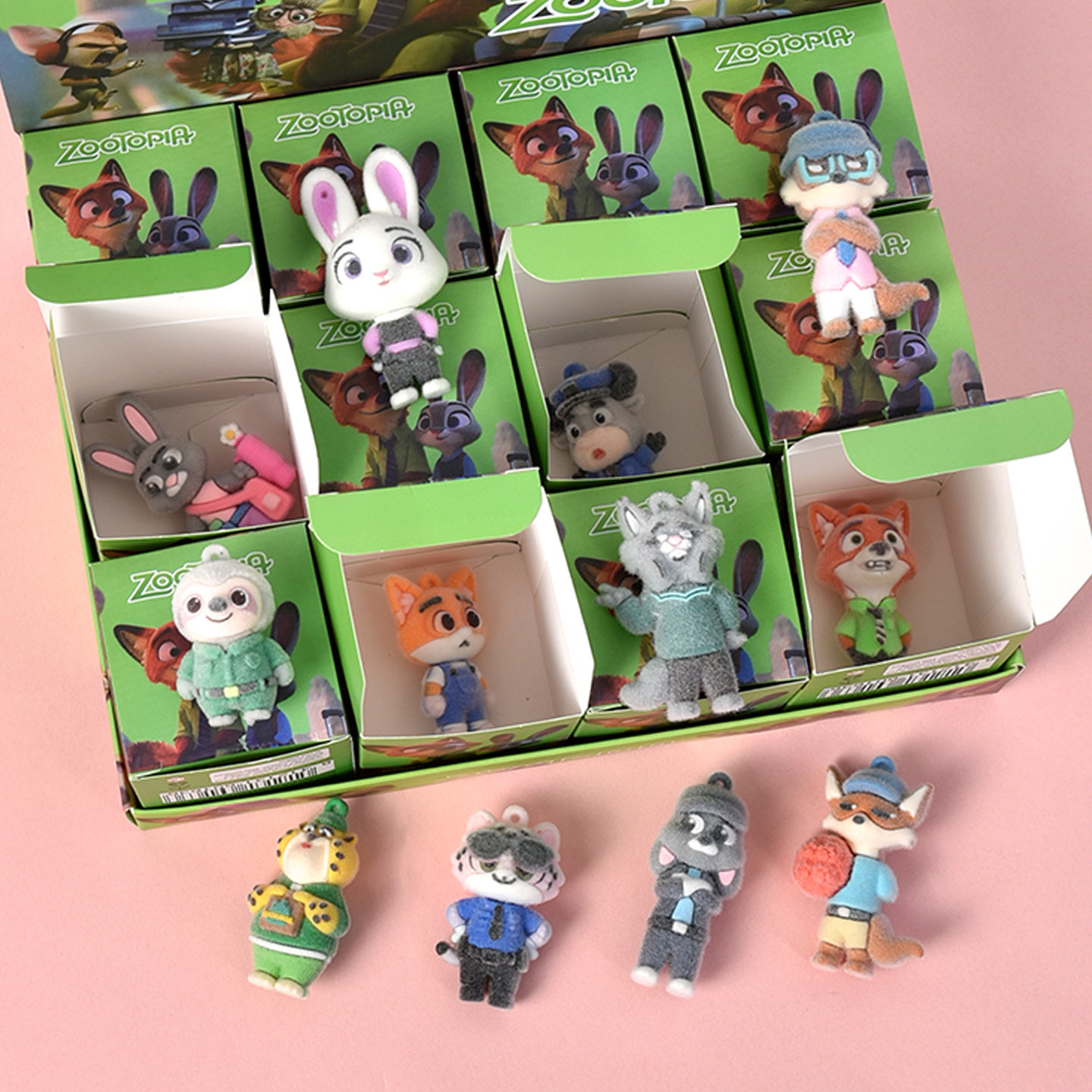 疯狂动物城盲盒挂件儿童卡通益智玩具抽奖软胶植绒公仔手办礼物,淘宝优惠券,粉丝福利购,淘宝优惠卷