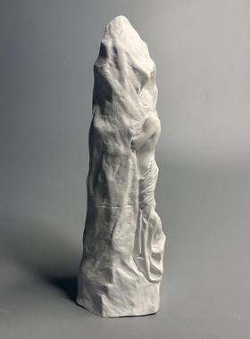 现代简约人物雕塑博物馆复刻艺术品石膏像扩香件桌面摆件生日礼物