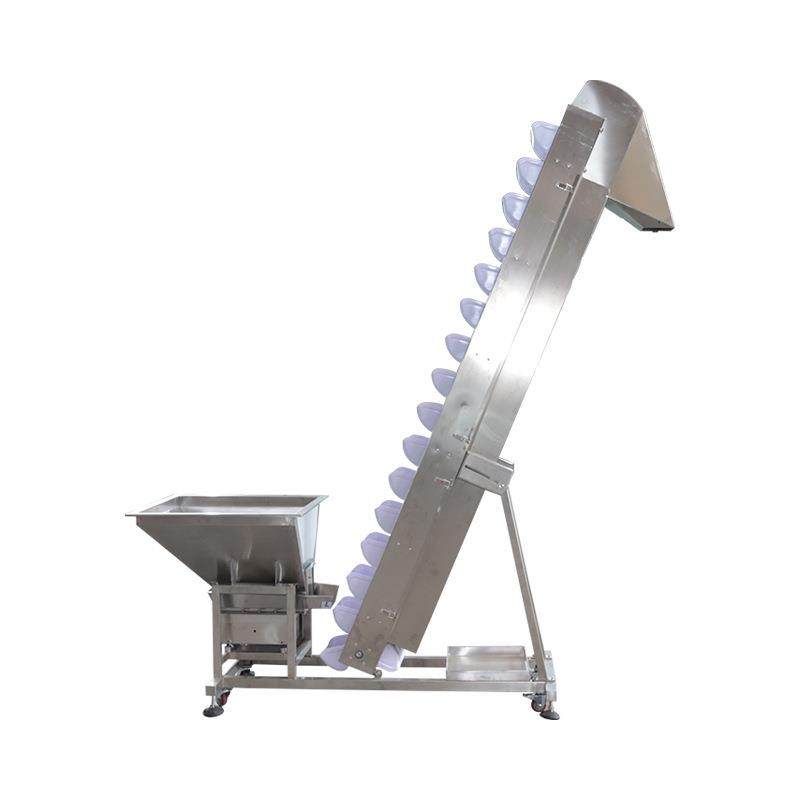 全自动爬坡输送带上料机斗式物料升降式传送带提料机上料机,淘宝优惠券,粉丝福利购,淘宝优惠卷