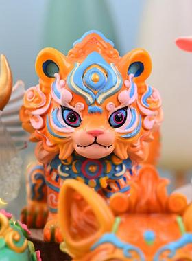 十二生肖摆件2025蛇年吉祥物模型车载客厅装饰儿童节生日礼物女生