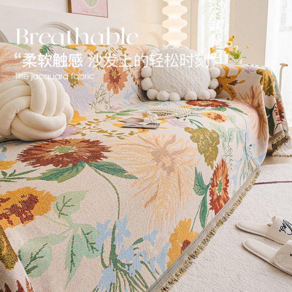 2024年流行新款沙发巾盖布巾一整张全盖沙发盖毯高级感防尘沙发垫,淘宝优惠券,粉丝福利购,淘宝优惠卷