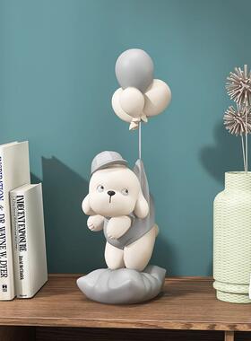 可爱狗桌面装饰摆件结婚礼物送新人客厅婚房布置家居饰品新婚礼物