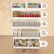 Embroidered thickened c bedroom drawer storage cabinet plastic children's storage baby wardrobe multi-layer finishing box bedside