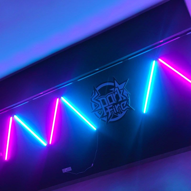 舞蹈室专用灯管跳舞房街舞台RGB背景补光彩色装饰灯条led气氛灯带,淘宝优惠券,粉丝福利购,淘宝优惠卷