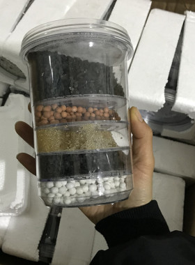 家用净水桶 过滤桶滤芯 多层 活性炭 陶瓷片 矿化U球 只配本店水