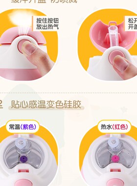 小孩儿童保温杯带吸管两用水壶小学生便携防摔男女宝宝幼儿园水杯