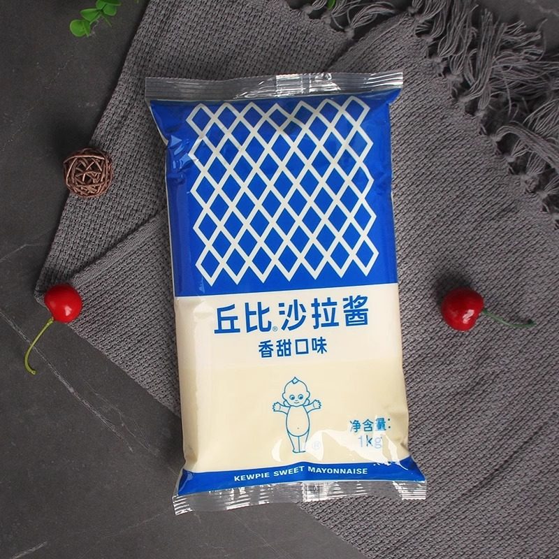 丘比沙拉酱香甜味1kg*10袋整箱商用蔬菜水果汉堡寿司丘比特色拉酱,淘宝优惠券,粉丝福利购,淘宝优惠卷
