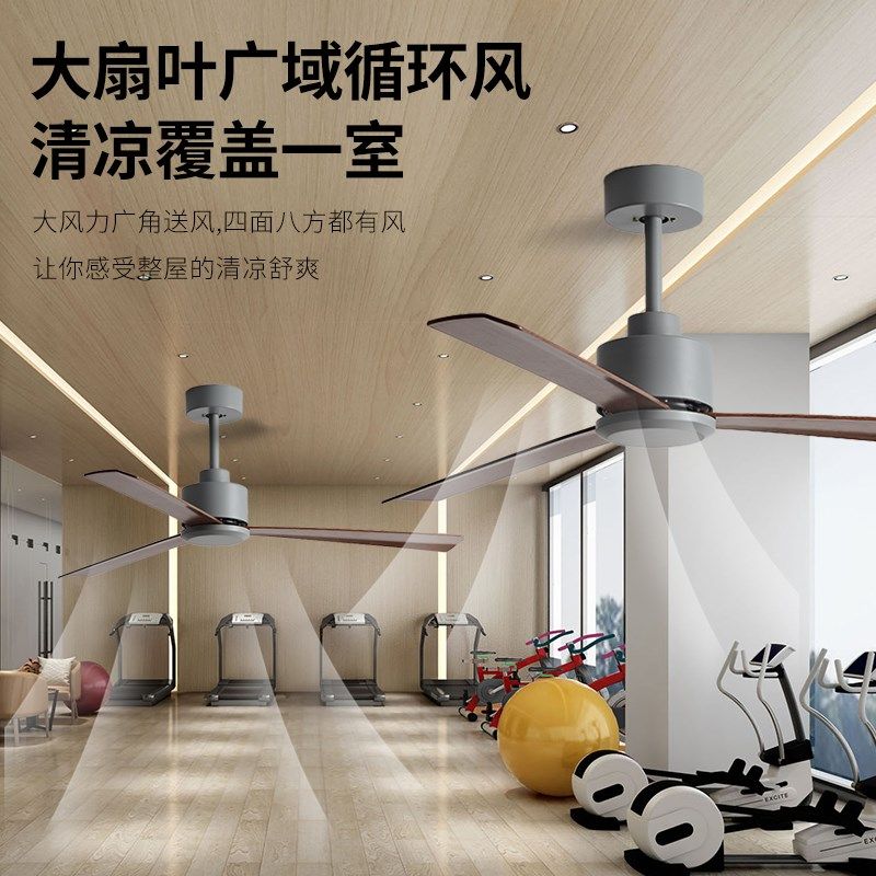 吊扇大风力变频商用复古木纹工业风扇吊扇家用客厅办公室吊顶电扇,淘宝优惠券,粉丝福利购,淘宝优惠卷