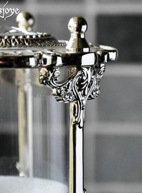 幻辰金属沙漏15分钟计时器创意摆件家居装饰品书房桌面工艺礼品摆