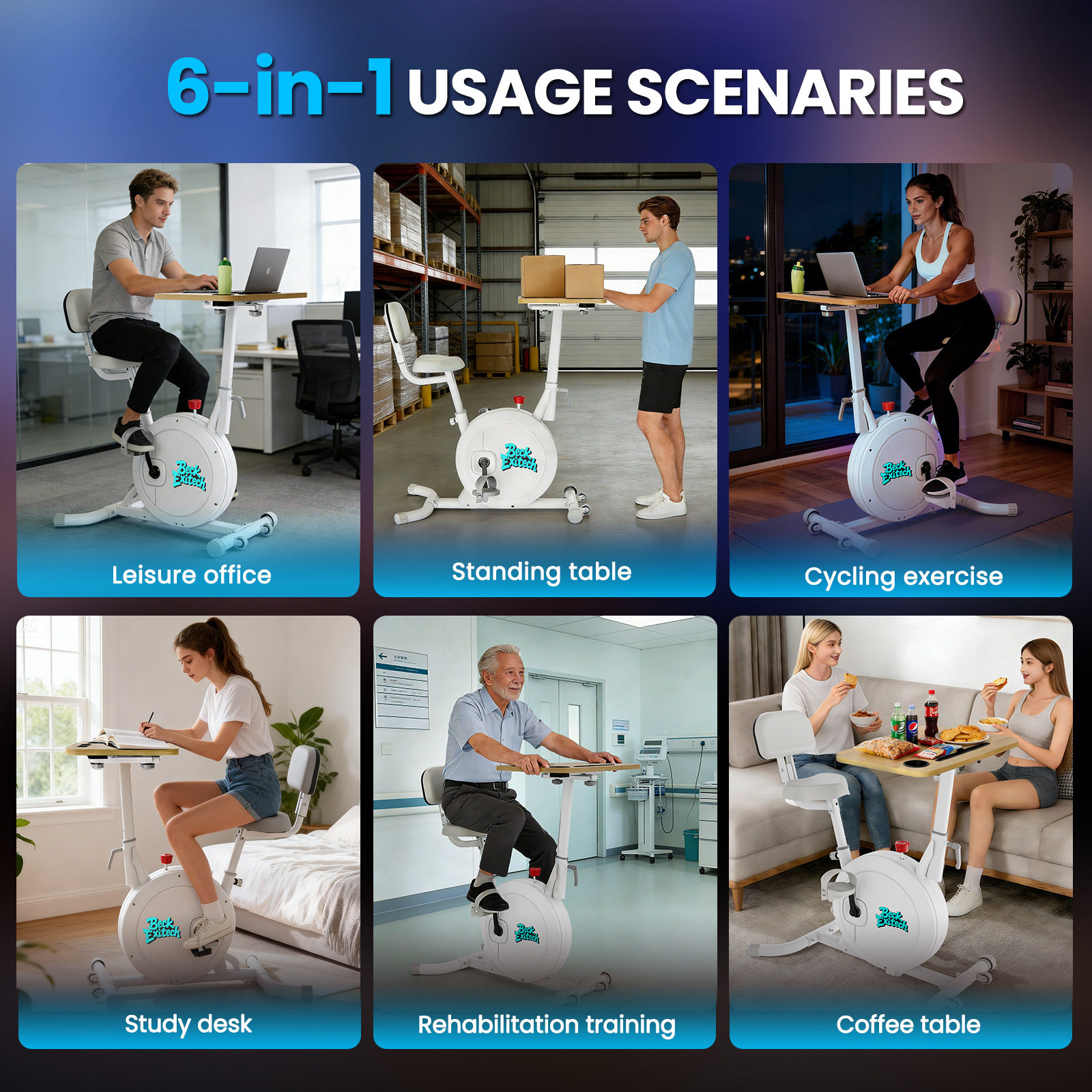 Yixi EXI cross-border specializes in spinning indoor exercise bikes and household silent sports and fitness equipment