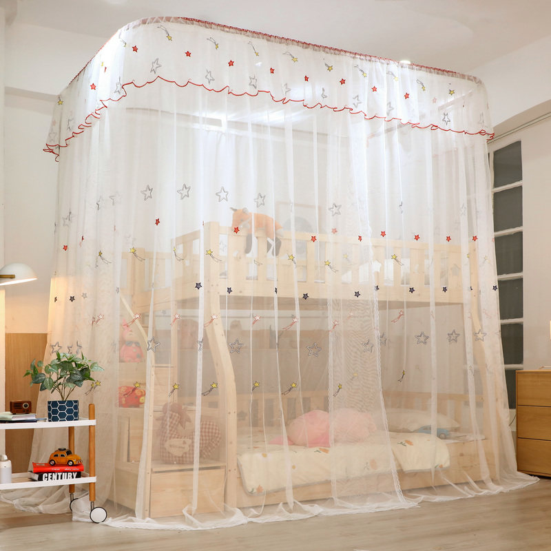 子母床导轨蚊帐上下床上下铺1.2米1.5m8床梯形梯柜高低双层床纹账,淘宝优惠券,粉丝福利购,淘宝优惠卷