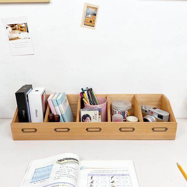 晴天杂货铺原木复古收纳架书架玻璃抽屉式桌面整理木质分类收纳盒,淘宝优惠券,粉丝福利购,淘宝优惠卷