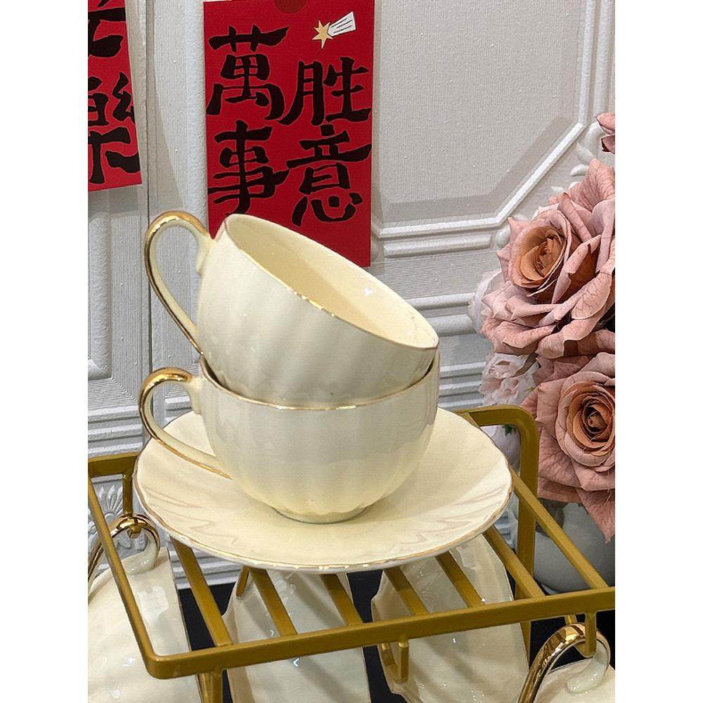 英式红茶杯陶瓷高档咖啡杯小奢华杯子法式下午茶茶具套装杯碟精致,淘宝优惠券,粉丝福利购,淘宝优惠卷