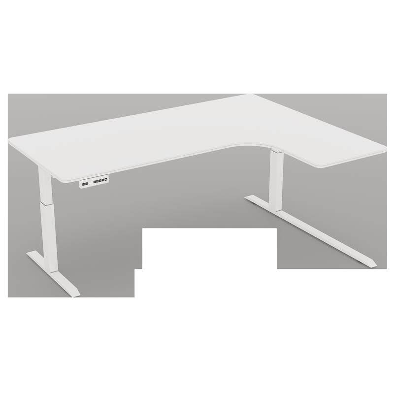 原木色转角升降书桌L型电动台式电脑桌实木家用卧室学习桌工作台,淘宝优惠券,粉丝福利购,淘宝优惠卷