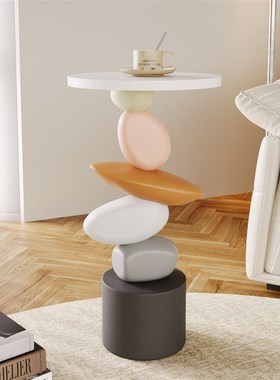 现代简约边几设计感客厅卧室床头电视柜桌柜茶几摆件艺术装饰品