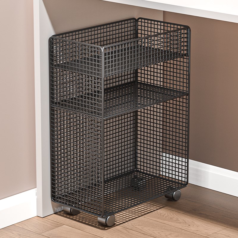 书架落地移动置物架多层桌面收纳架办公室家用儿童书柜多层书架子 - 图1