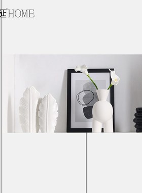 北欧简约级感抽象艺术摆件家居客厅酒柜电视柜摆设公室装饰品
