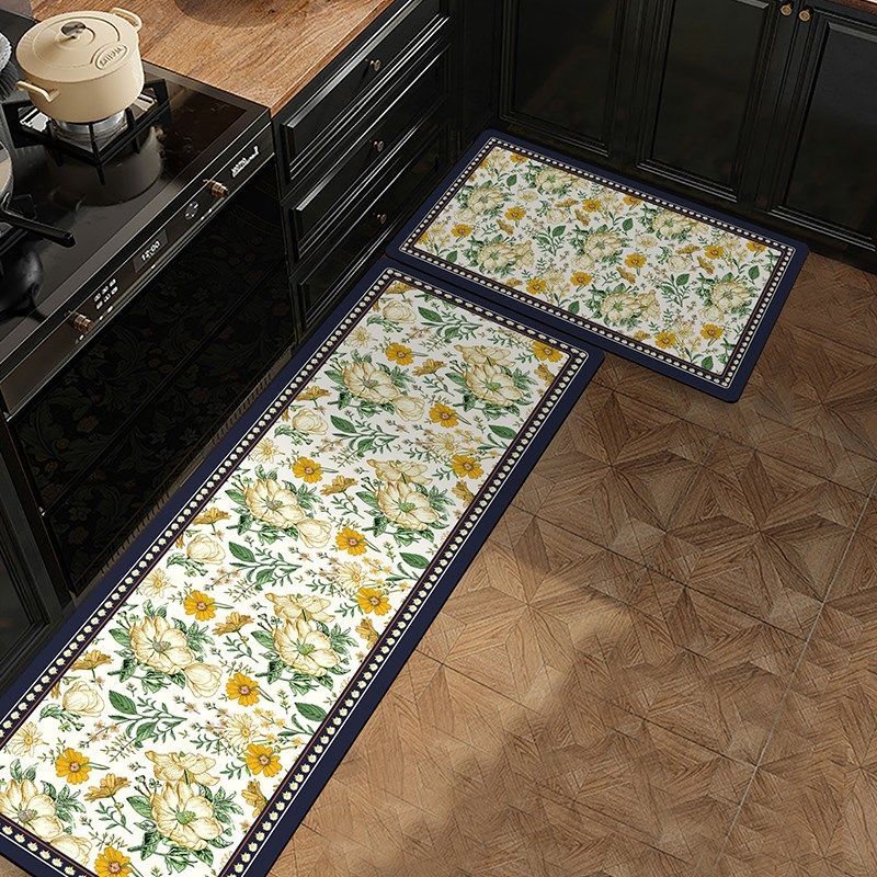 厨房硅藻泥防油污脚踩垫长条形床边毯脚垫吸水防尘浴室门垫地垫,淘宝优惠券,粉丝福利购,淘宝优惠卷