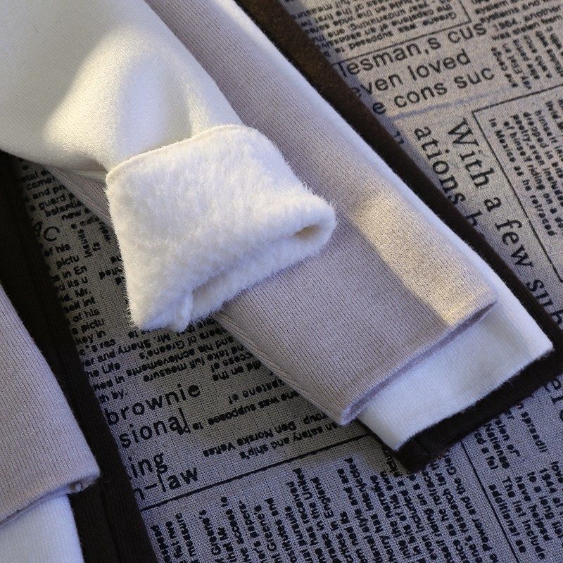 加厚一体绒内搭毛衣女秋冬季2025新款设计感半高领打底针织衫上衣,淘宝优惠券,粉丝福利购,淘宝优惠卷