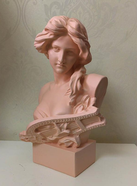 抚琴女摆件欧式家居家装饰品客厅酒柜茶几电视柜玄关房间布置摆设