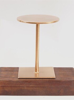 新中式禅意摆件根雕木雕底座定制样板房家居风化木铁艺工艺品