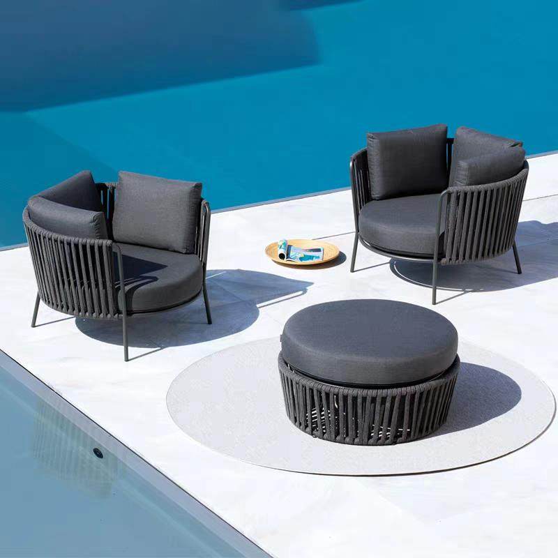 户外沙发庭院藤沙发户外露天防腐绳阳台藤椅沙发组合设计师模型,淘宝优惠券,粉丝福利购,淘宝优惠卷