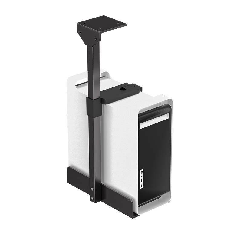 Suspended host bracket thickened office computer under desk desktop host box wall-mounted bracket metal bracket hanger