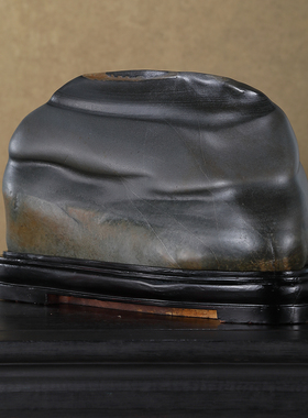 顶爷奇石原石靠山石装饰收藏摆件