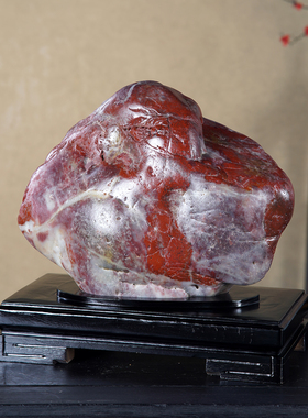 顶爷奇石原石靠山石装饰收藏摆件