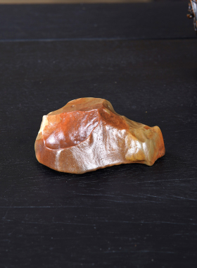 顶爷奇石原石靠山收藏戈壁石摆件